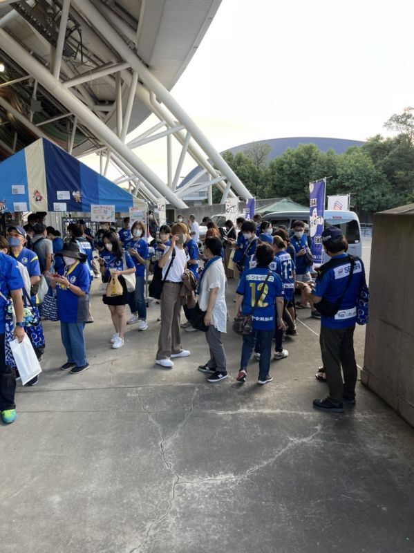 9/10日 昭和電工ドーム、大分トリニータvsベガルタ仙台戦 ＬＧＳがイベントブースに出展