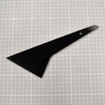 新商品！フィルム施工ツール　PRO-TINT 耐熱ヘラ 105mmｘ255mm #hera black#